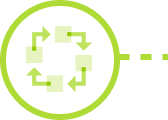 Icon for the campaign-centric stage in our Omnichannel Maturity Model